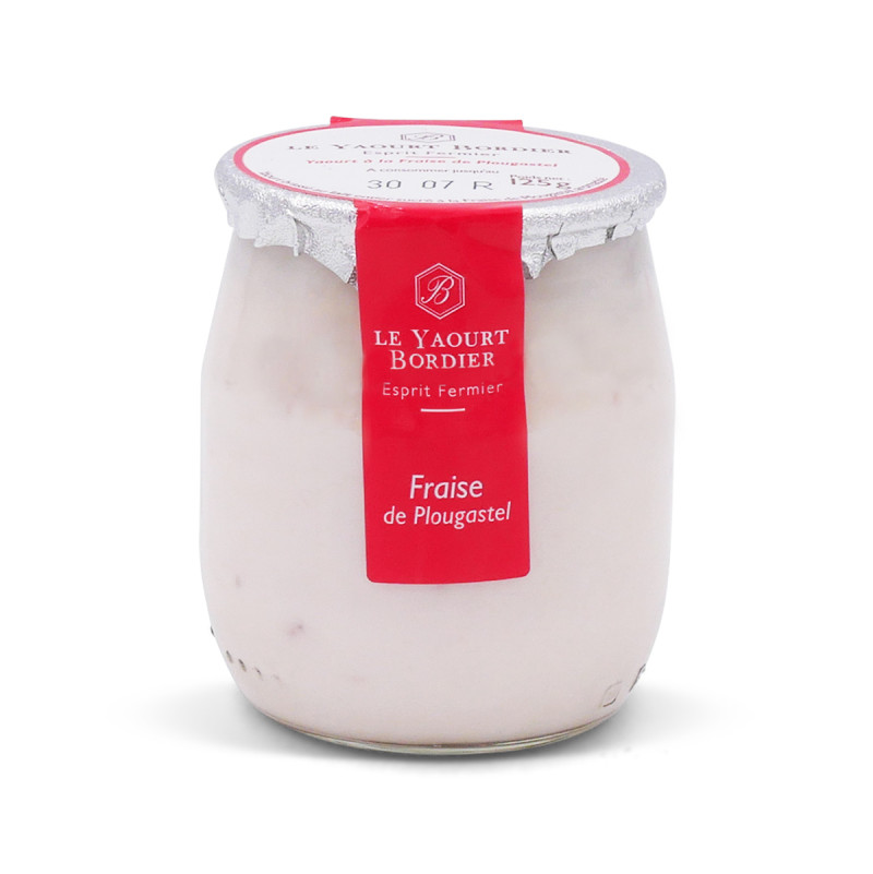 Strawberry Artisanal Yogurt Bordier