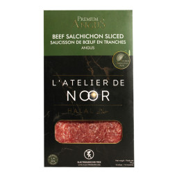 Halal Black Angus Sliced Sausage l'atelier de noor